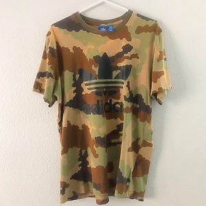 Adidas Trefoil Men’s Bleached Camo Tee